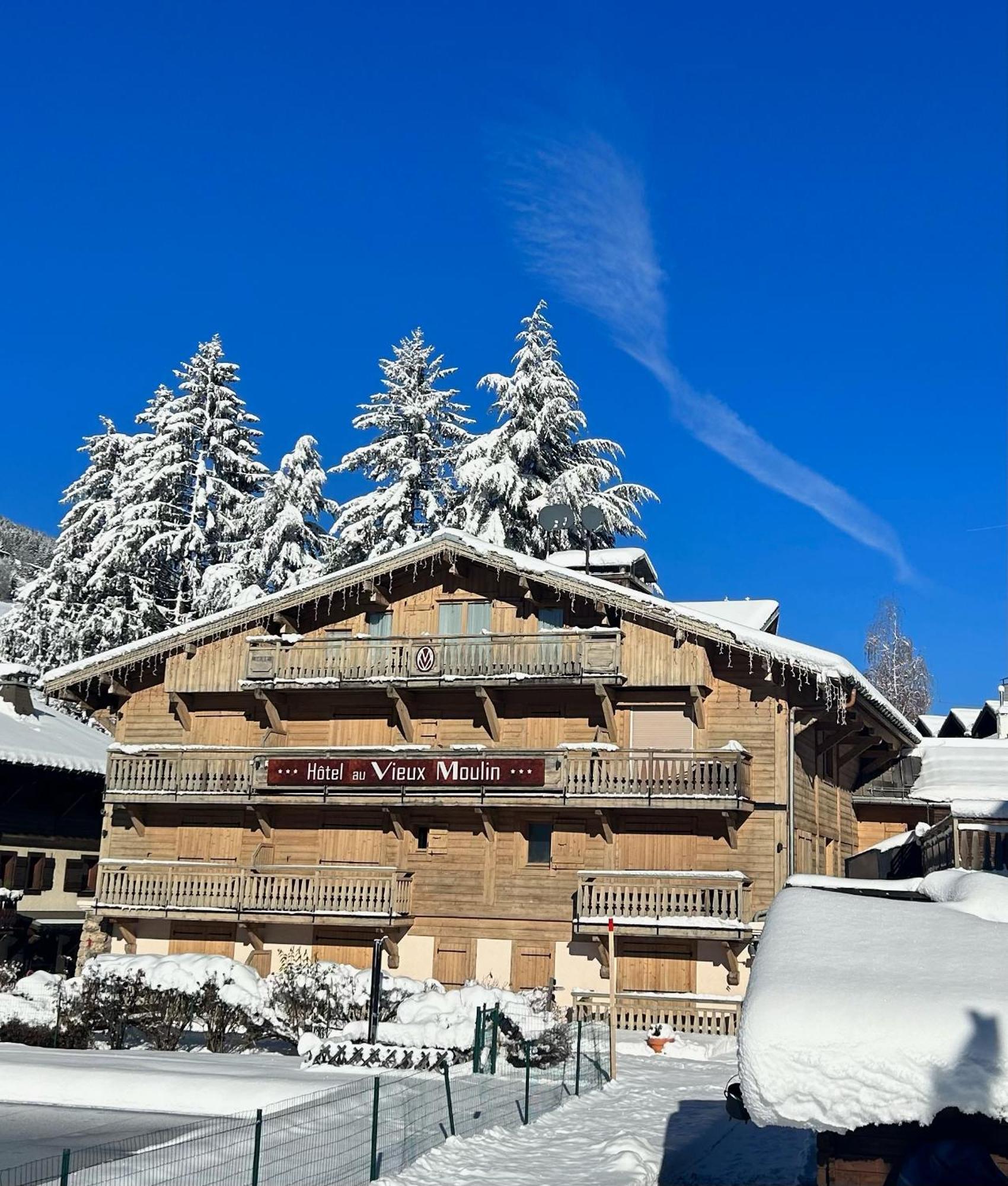 Au Vieux Moulin Hotel Megeve Ngoại thất bức ảnh