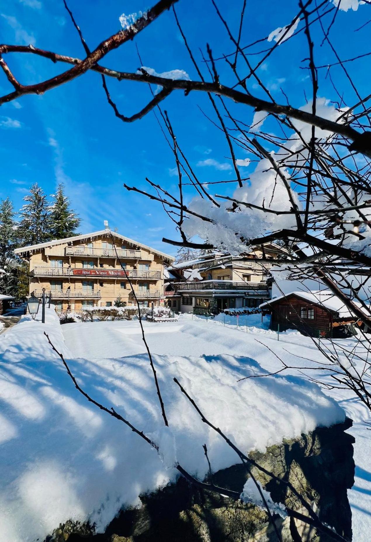Au Vieux Moulin Hotel Megeve Ngoại thất bức ảnh