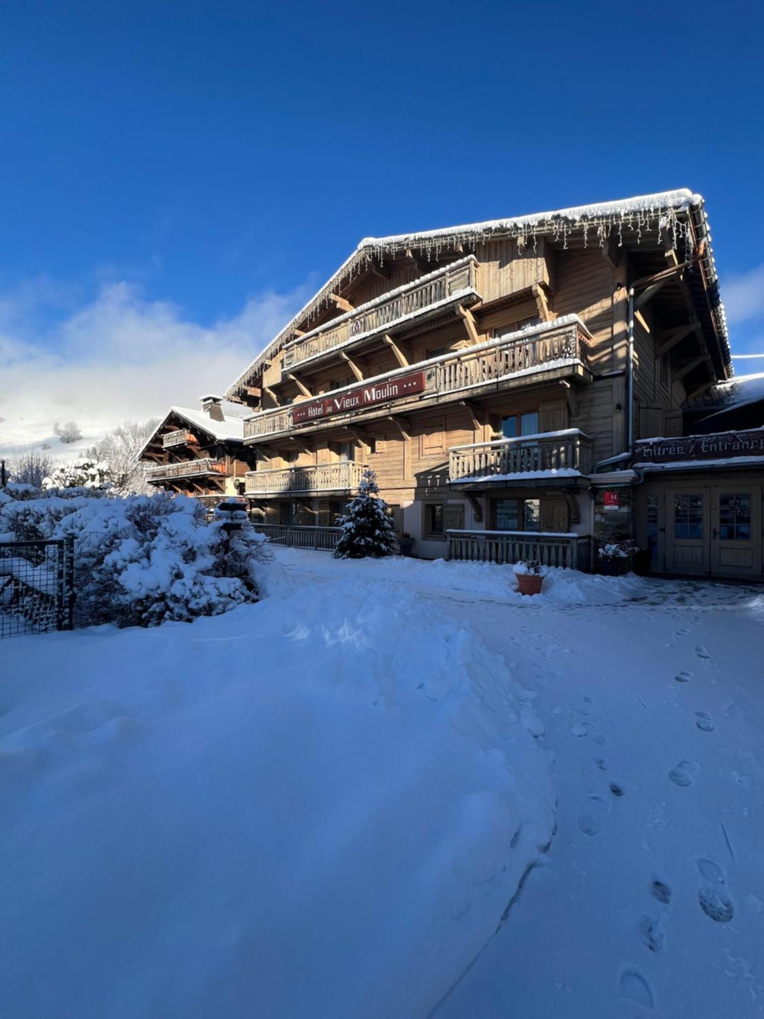 Au Vieux Moulin Hotel Megeve Ngoại thất bức ảnh