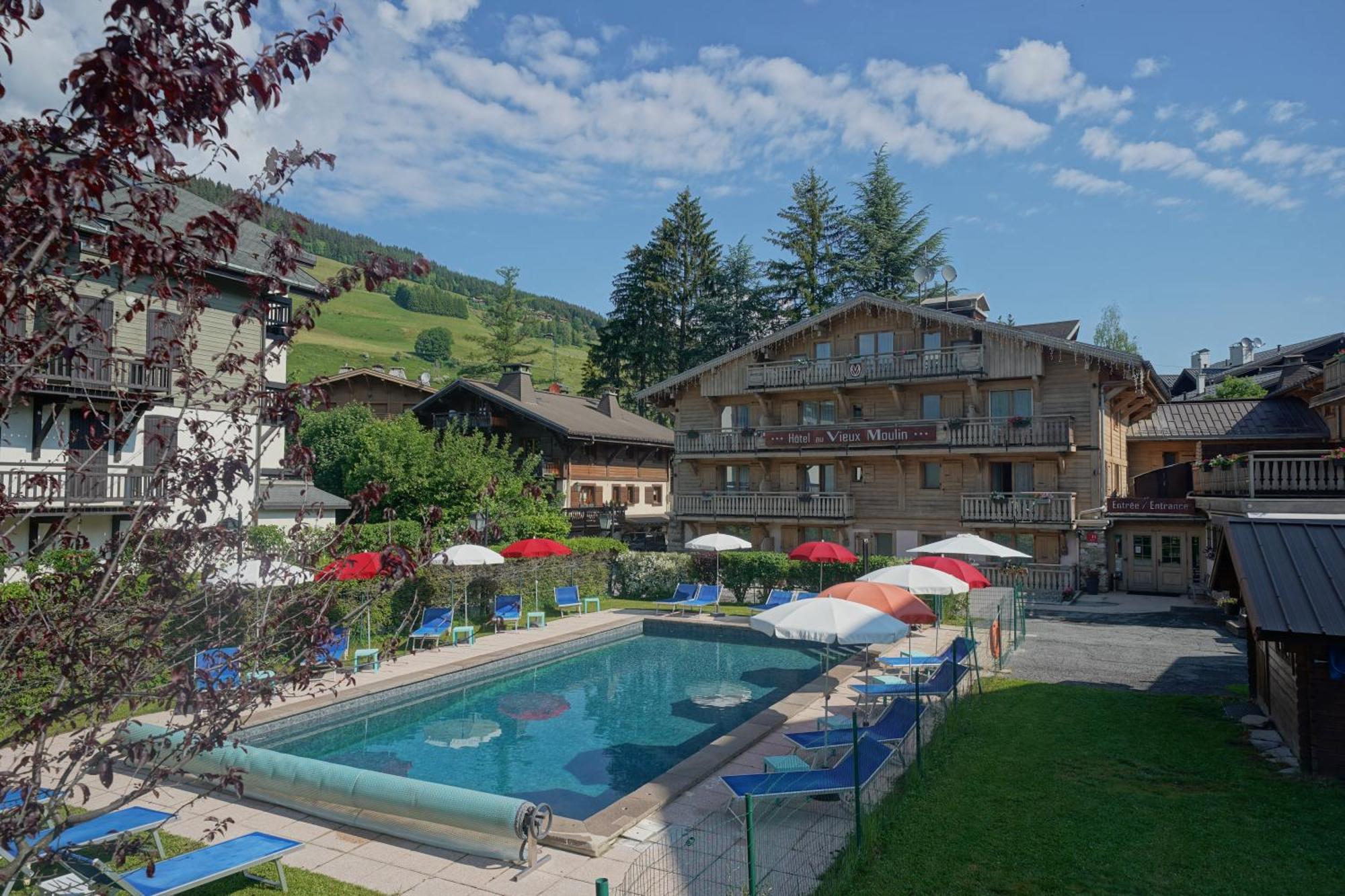Au Vieux Moulin Hotel Megeve Ngoại thất bức ảnh