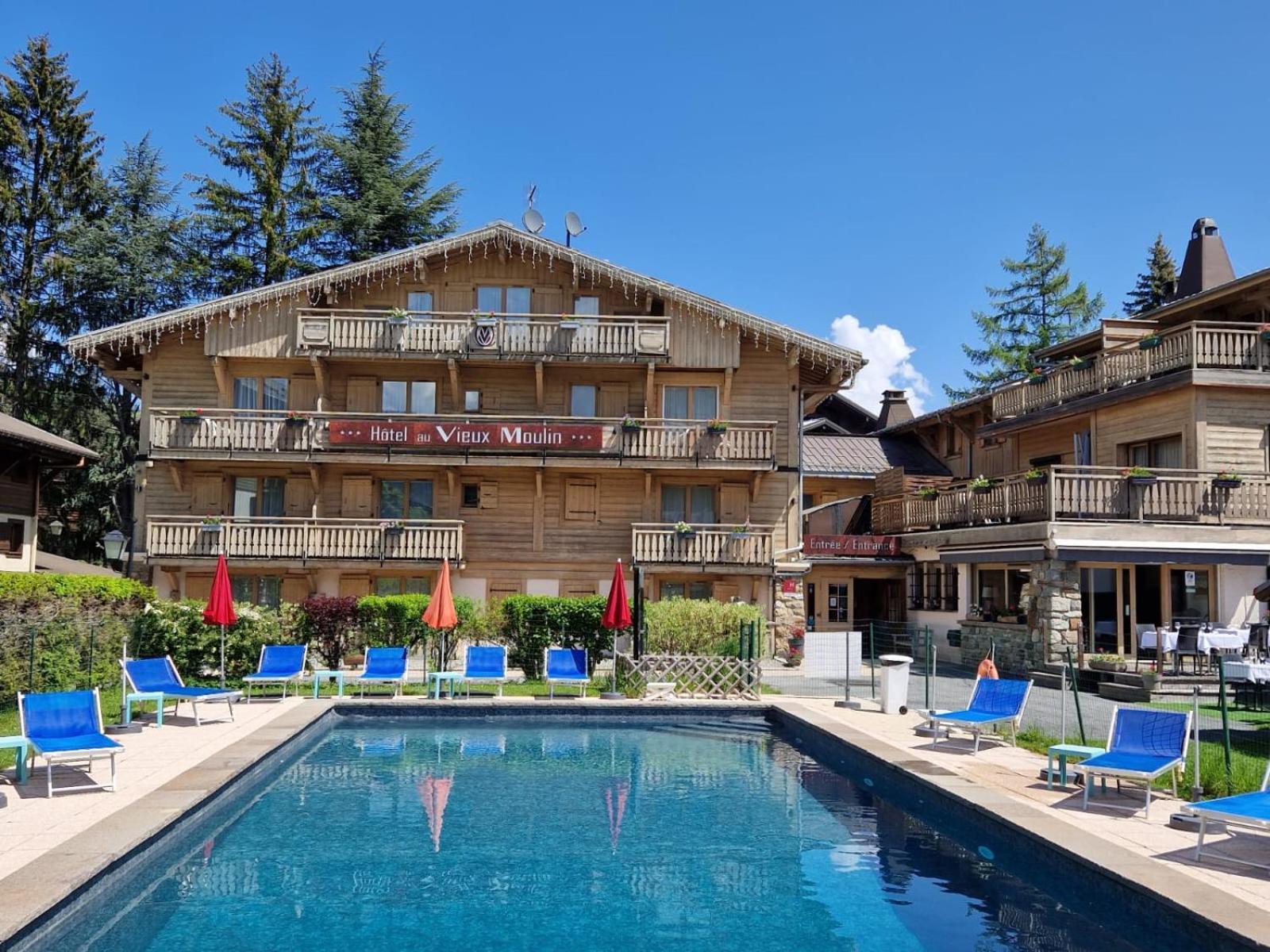 Au Vieux Moulin Hotel Megeve Ngoại thất bức ảnh